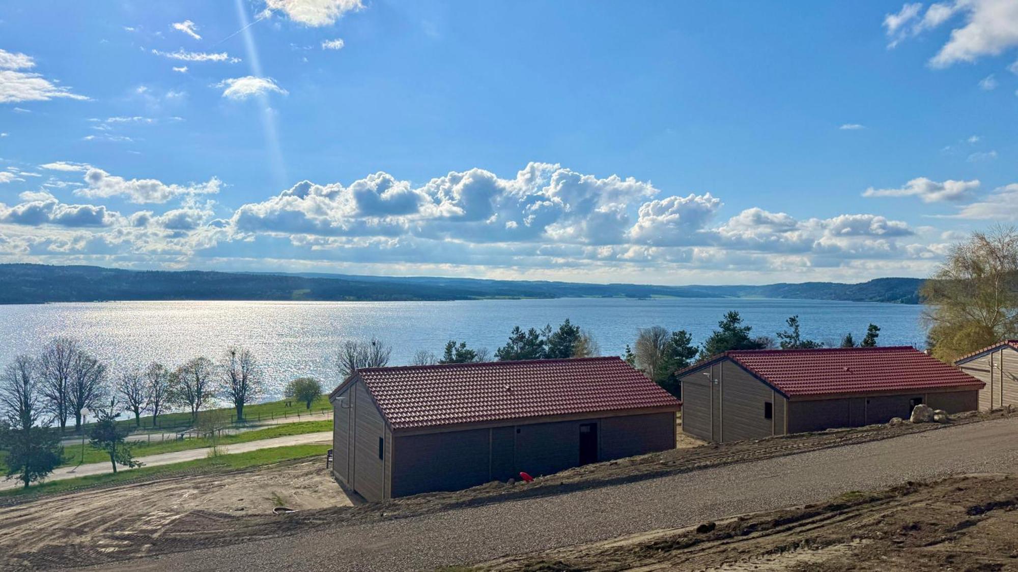 Les Terrasses Du Lac Langogne Eksteriør billede